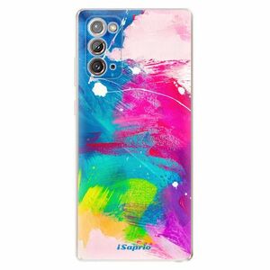 Odolné silikonové pouzdro iSaprio - Abstract Paint 03 - Samsung Galaxy Note 20 obraz