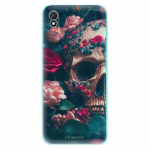 Odolné silikonové pouzdro iSaprio - Skull in Roses - Xiaomi Redmi 9A obraz
