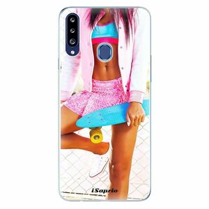 Odolné silikonové pouzdro iSaprio - Skate girl 01 - Samsung Galaxy A20s obraz