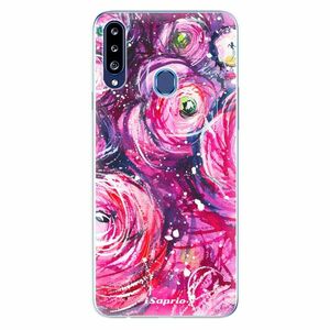 Odolné silikonové pouzdro iSaprio - Pink Bouquet - Samsung Galaxy A20s obraz