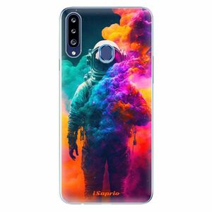 Odolné silikonové pouzdro iSaprio - Astronaut in Colors - Samsung Galaxy A20s obraz