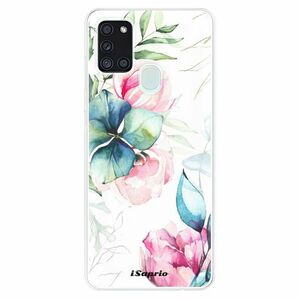 Odolné silikonové pouzdro iSaprio - Flower Art 01 - Samsung Galaxy A21s obraz