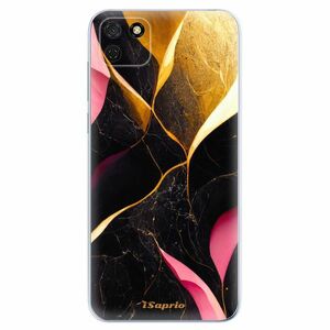 Odolné silikonové pouzdro iSaprio - Gold Pink Marble - Huawei Y5p obraz