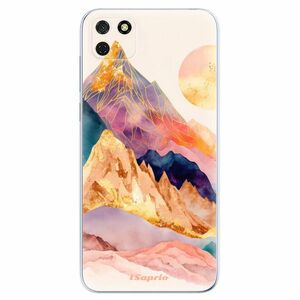 Odolné silikonové pouzdro iSaprio - Abstract Mountains - Huawei Y5p obraz