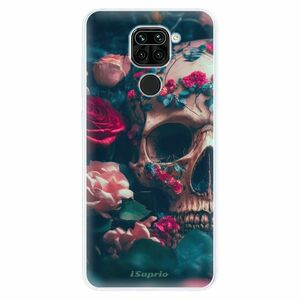 Odolné silikonové pouzdro iSaprio - Skull in Roses - Xiaomi Redmi Note 9 obraz