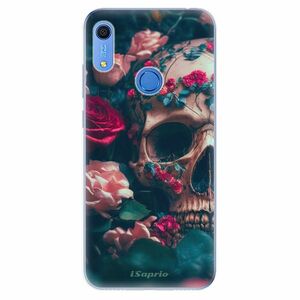 Odolné silikonové pouzdro iSaprio - Skull in Roses - Huawei Y6s obraz