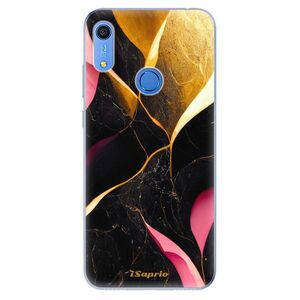 Odolné silikonové pouzdro iSaprio - Gold Pink Marble - Huawei Y6s obraz