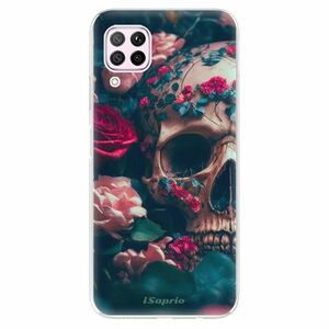Odolné silikonové pouzdro iSaprio - Skull in Roses - Huawei P40 Lite obraz