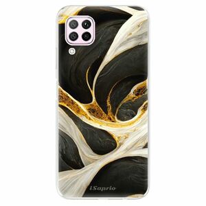 Odolné silikonové pouzdro iSaprio - Black and Gold - Huawei P40 Lite obraz