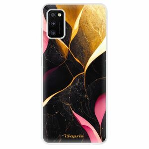 Odolné silikonové pouzdro iSaprio - Gold Pink Marble - Samsung Galaxy A41 obraz