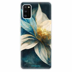 Odolné silikonové pouzdro iSaprio - Blue Petals - Samsung Galaxy A41 obraz