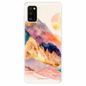 Odolné silikonové pouzdro iSaprio - Abstract Mountains - Samsung Galaxy A41 obraz