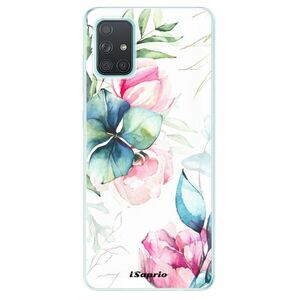 Odolné silikonové pouzdro iSaprio - Flower Art 01 - Samsung Galaxy A71 obraz
