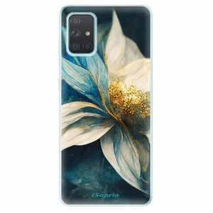 Odolné silikonové pouzdro iSaprio - Blue Petals - Samsung Galaxy A71 obraz