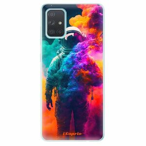Odolné silikonové pouzdro iSaprio - Astronaut in Colors - Samsung Galaxy A71 obraz