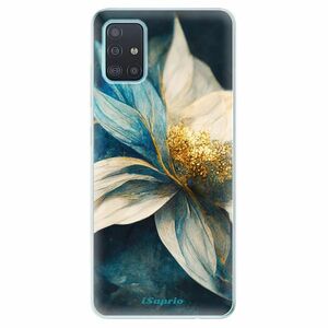 Odolné silikonové pouzdro iSaprio - Blue Petals - Samsung Galaxy A51 obraz