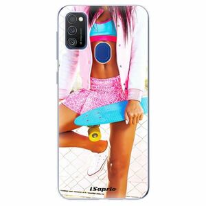 Odolné silikonové pouzdro iSaprio - Skate girl 01 - Samsung Galaxy M21 obraz