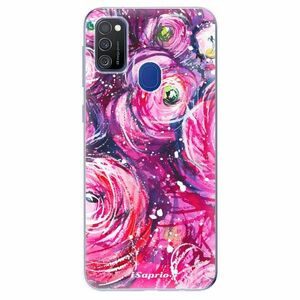 Odolné silikonové pouzdro iSaprio - Pink Bouquet - Samsung Galaxy M21 obraz
