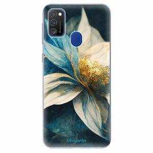 Odolné silikonové pouzdro iSaprio - Blue Petals - Samsung Galaxy M21 obraz