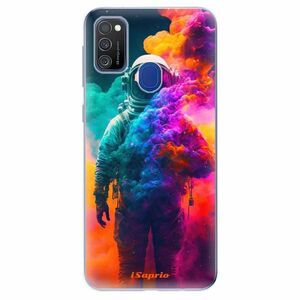 Odolné silikonové pouzdro iSaprio - Astronaut in Colors - Samsung Galaxy M21 obraz