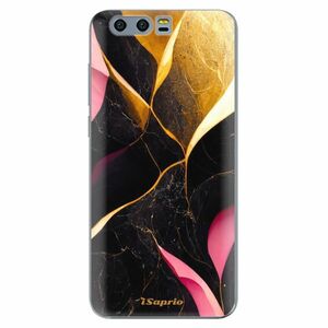 Odolné silikonové pouzdro iSaprio - Gold Pink Marble - Huawei Honor 9 obraz