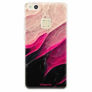 Odolné silikonové pouzdro iSaprio - Black and Pink - Huawei P10 Lite obraz