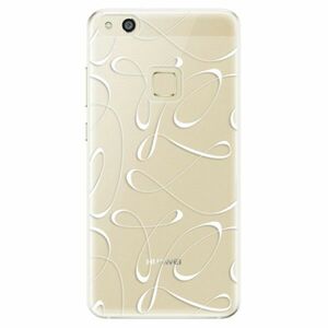 Odolné silikonové pouzdro iSaprio - Fancy - white - Huawei P10 Lite obraz
