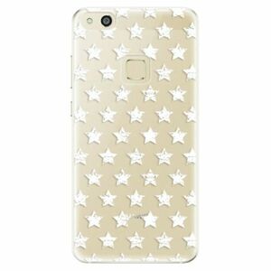Odolné silikonové pouzdro iSaprio - Stars Pattern - white - Huawei P10 Lite obraz