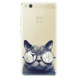 Odolné silikonové pouzdro iSaprio - Crazy Cat 01 - Huawei P10 Lite obraz