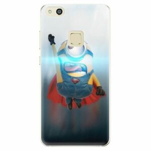 Odolné silikonové pouzdro iSaprio - Mimons Superman 02 - Huawei P10 Lite obraz