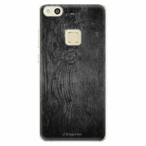 Odolné silikonové pouzdro iSaprio - Black Wood 13 - Huawei P10 Lite obraz
