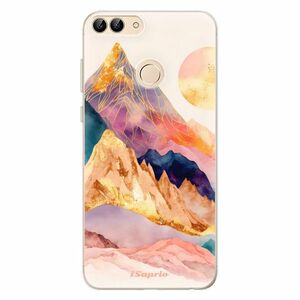 Odolné silikonové pouzdro iSaprio - Abstract Mountains - Huawei P Smart obraz