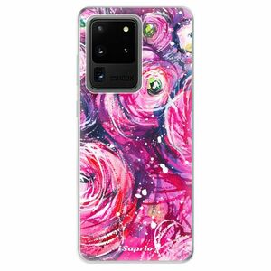 Odolné silikonové pouzdro iSaprio - Pink Bouquet - Samsung Galaxy S20 Ultra obraz
