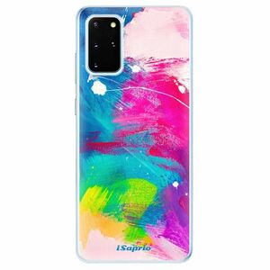 Odolné silikonové pouzdro iSaprio - Abstract Paint 03 - Samsung Galaxy S20+ obraz