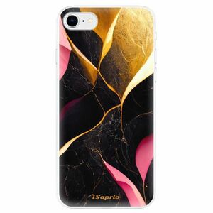 Odolné silikonové pouzdro iSaprio - Gold Pink Marble - iPhone SE 2020 obraz