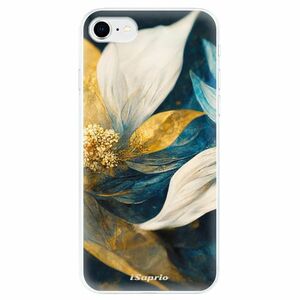 Odolné silikonové pouzdro iSaprio - Gold Petals - iPhone SE 2020 obraz