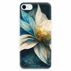 Odolné silikonové pouzdro iSaprio - Blue Petals - iPhone SE 2020 obraz