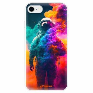 Odolné silikonové pouzdro iSaprio - Astronaut in Colors - iPhone SE 2020 obraz