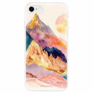 Odolné silikonové pouzdro iSaprio - Abstract Mountains - iPhone SE 2020 obraz