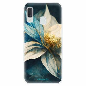 Odolné silikonové pouzdro iSaprio - Blue Petals - Samsung Galaxy A20e obraz