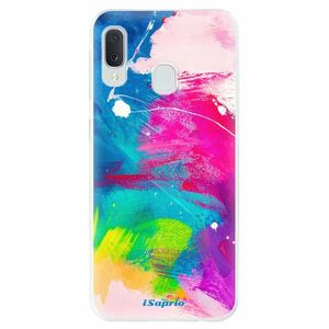 Odolné silikonové pouzdro iSaprio - Abstract Paint 03 - Samsung Galaxy A20e obraz
