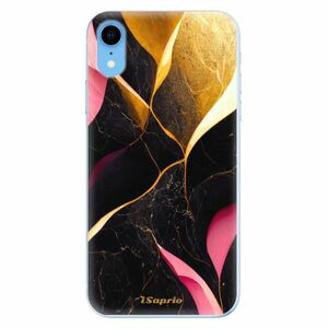 Odolné silikonové pouzdro iSaprio - Gold Pink Marble - iPhone XR obraz