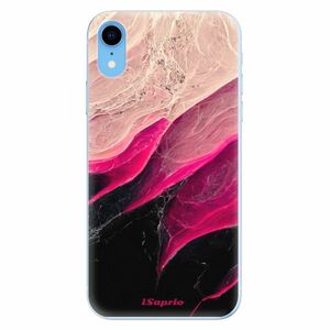 Odolné silikonové pouzdro iSaprio - Black and Pink - iPhone XR obraz