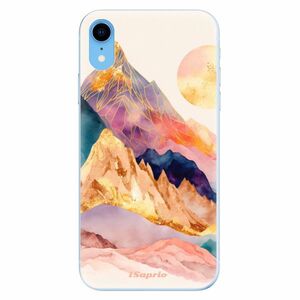 Odolné silikonové pouzdro iSaprio - Abstract Mountains - iPhone XR obraz