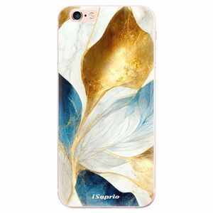 Odolné silikonové pouzdro iSaprio - Blue Leaves - iPhone 6 Plus/6S Plus obraz