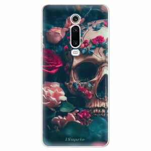 Odolné silikonové pouzdro iSaprio - Skull in Roses - Xiaomi Mi 9T Pro obraz