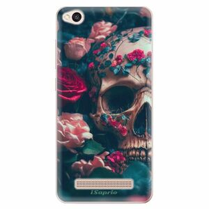 Odolné silikonové pouzdro iSaprio - Skull in Roses - Xiaomi Redmi 4A obraz
