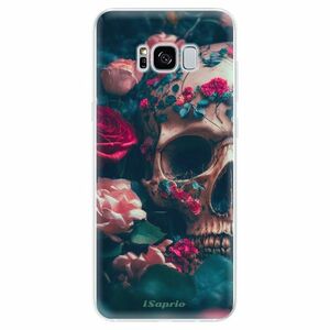 Odolné silikonové pouzdro iSaprio - Skull in Roses - Samsung Galaxy S8 obraz