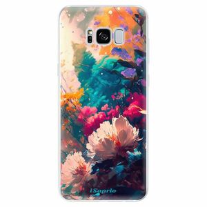 Odolné silikonové pouzdro iSaprio - Flower Design - Samsung Galaxy S8 obraz