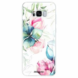Odolné silikonové pouzdro iSaprio - Flower Art 01 - Samsung Galaxy S8 obraz